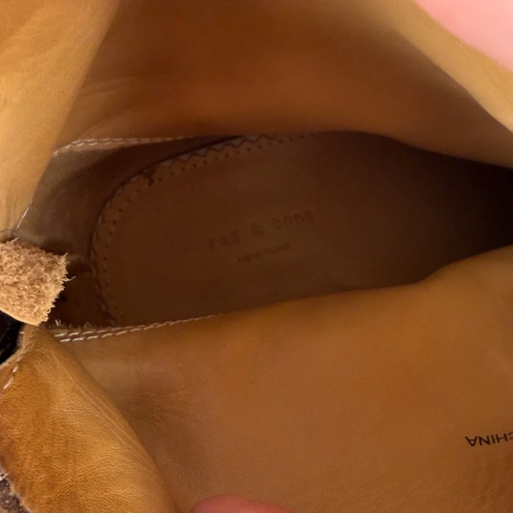 rag & bone Brown Heeled Boots - Picture 7 of 10